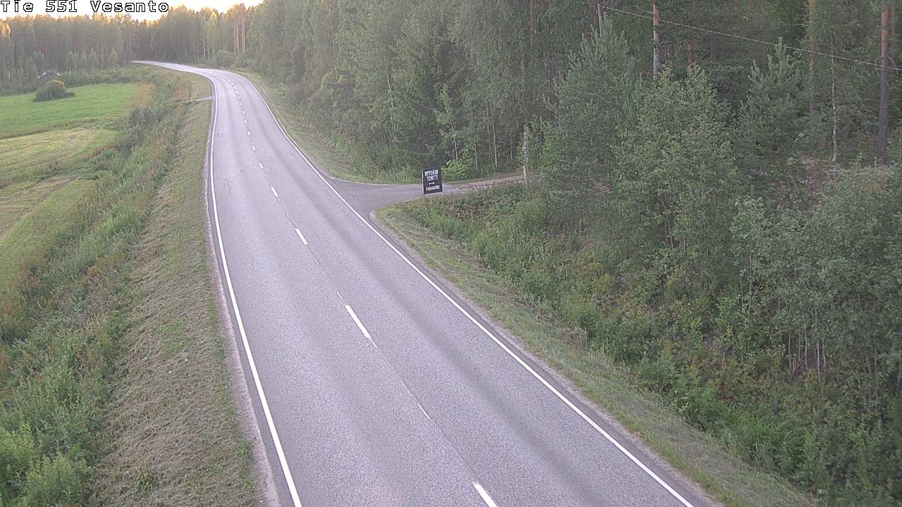 Kelikamerat Kuva Tie 551 Vesanto Löttökorpi, Vesanto, Pohjois-Savo