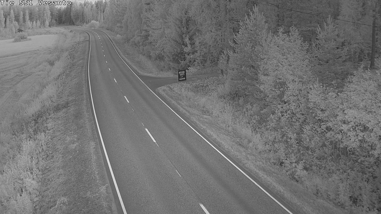 Kelikamerat Kuva Tie 551 Vesanto Löttökorpi, Vesanto, Pohjois-Savo