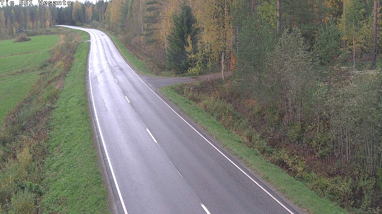 Kelikamerat Kuva Tie 551 Vesanto Löttökorpi, Vesanto, Pohjois-Savo