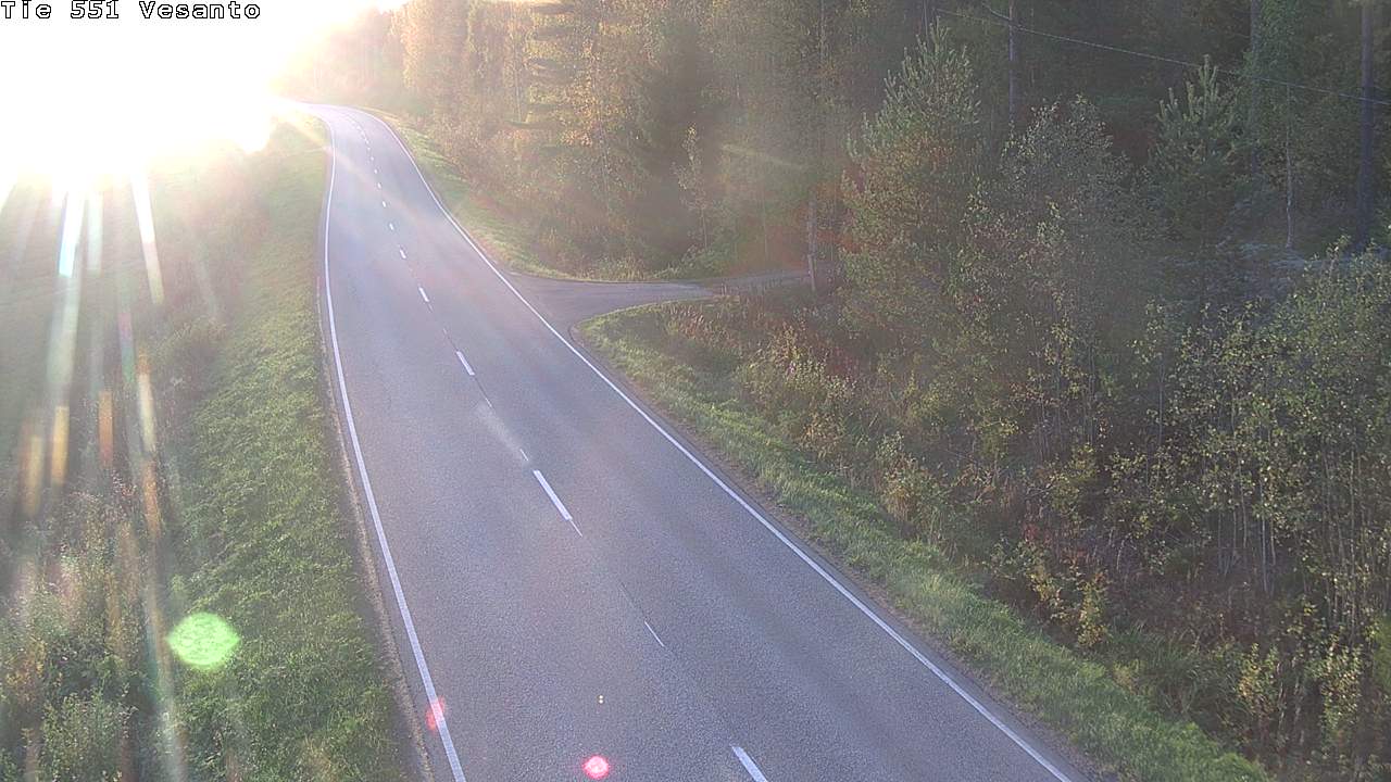 Kelikamerat Kuva Tie 551 Vesanto Löttökorpi, Vesanto, Pohjois-Savo