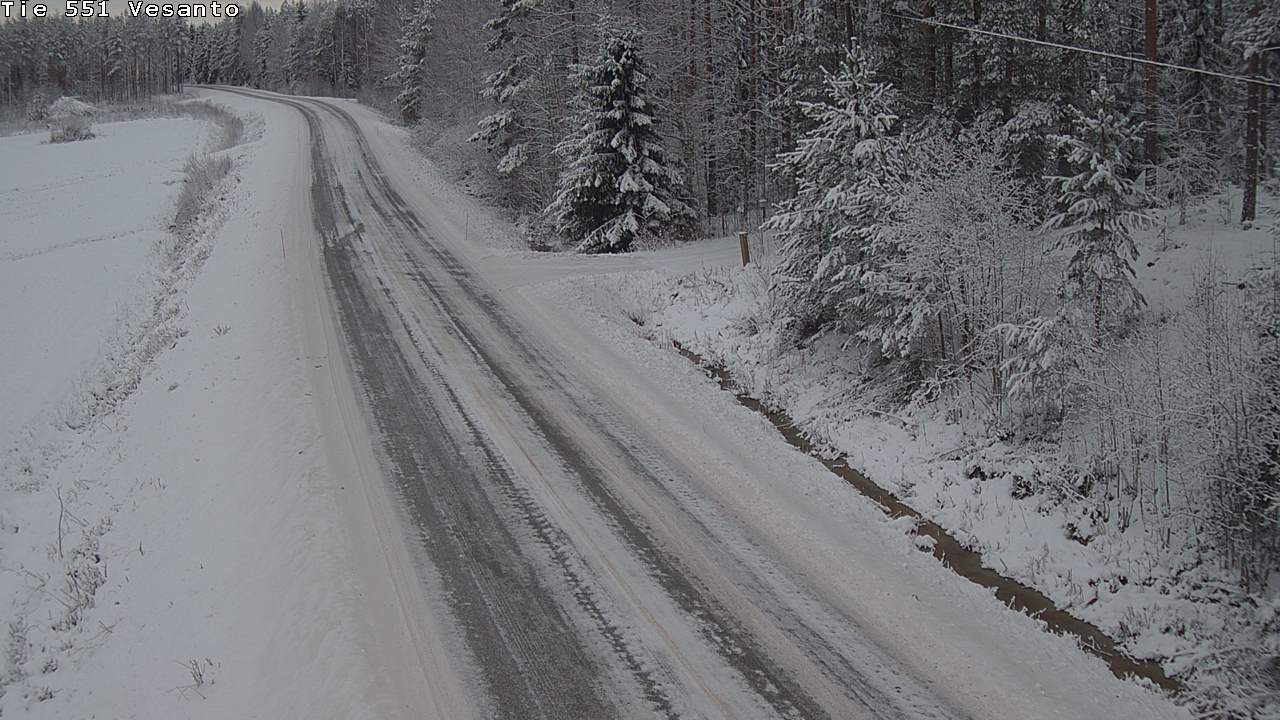 Kelikamerat Kuva Tie 551 Vesanto Löttökorpi, Vesanto, Pohjois-Savo