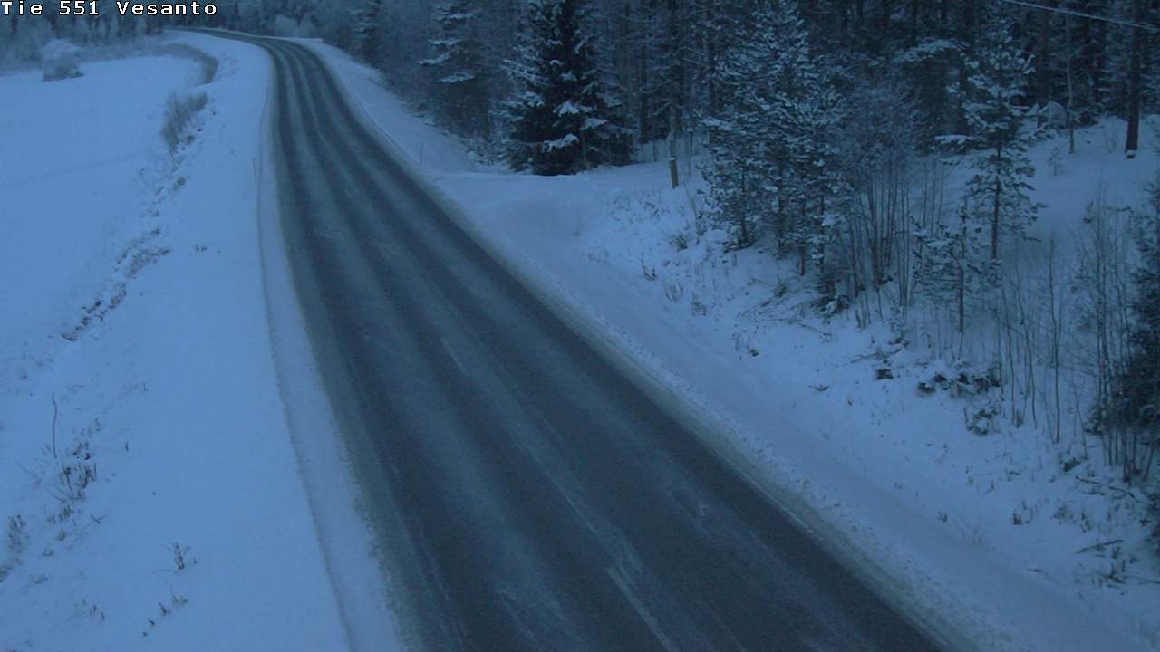 Kelikamerat Kuva Tie 551 Vesanto Löttökorpi, Vesanto, Pohjois-Savo