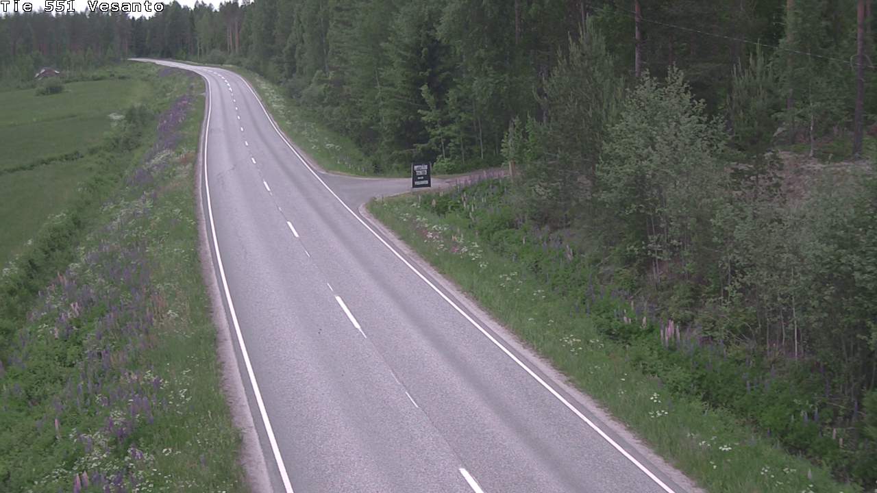 Kelikamerat Kuva Tie 551 Vesanto Löttökorpi, Vesanto, Pohjois-Savo