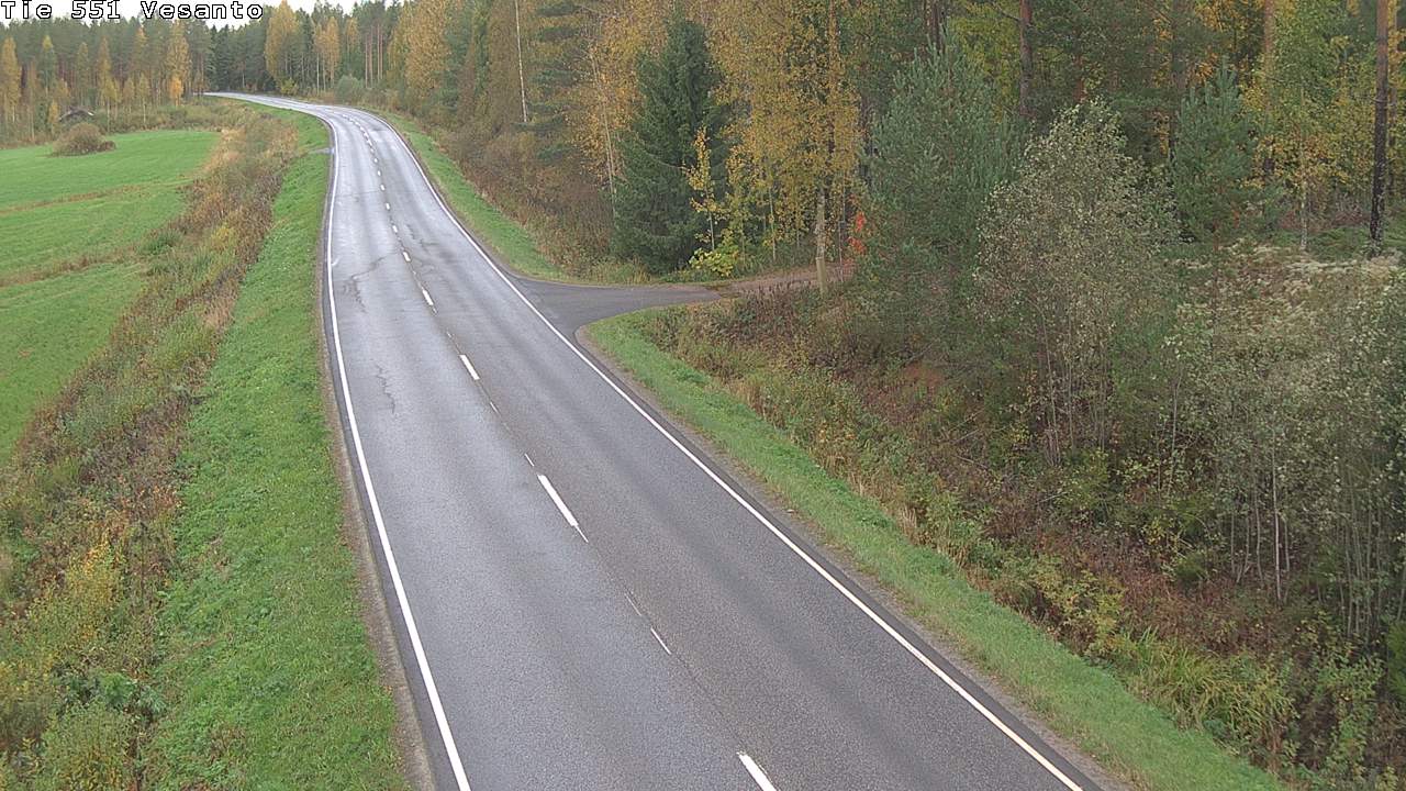 Kelikamerat Kuva Tie 551 Vesanto Löttökorpi, Vesanto, Pohjois-Savo