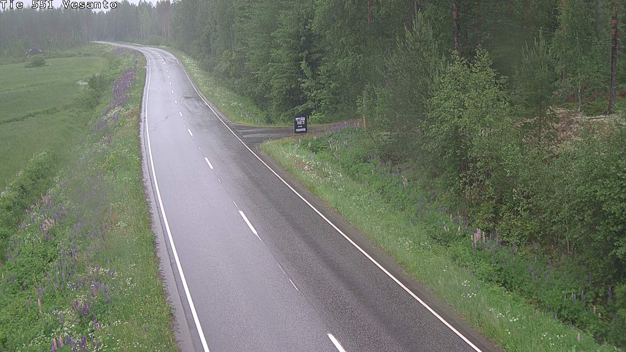 Kelikamerat Kuva Tie 551 Vesanto Löttökorpi, Vesanto, Pohjois-Savo