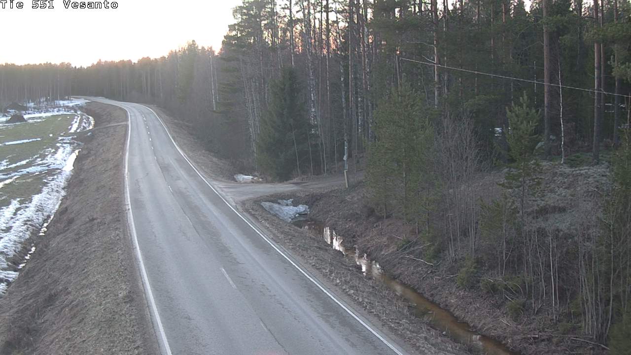 Kelikamerat Kuva Tie 551 Vesanto Löttökorpi, Vesanto, Pohjois-Savo