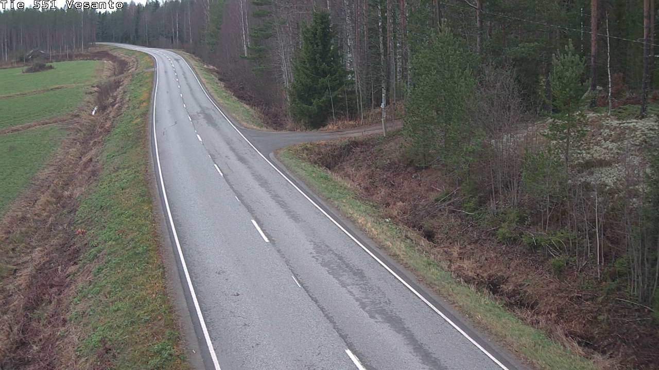 Kelikamerat Kuva Tie 551 Vesanto Löttökorpi, Vesanto, Pohjois-Savo