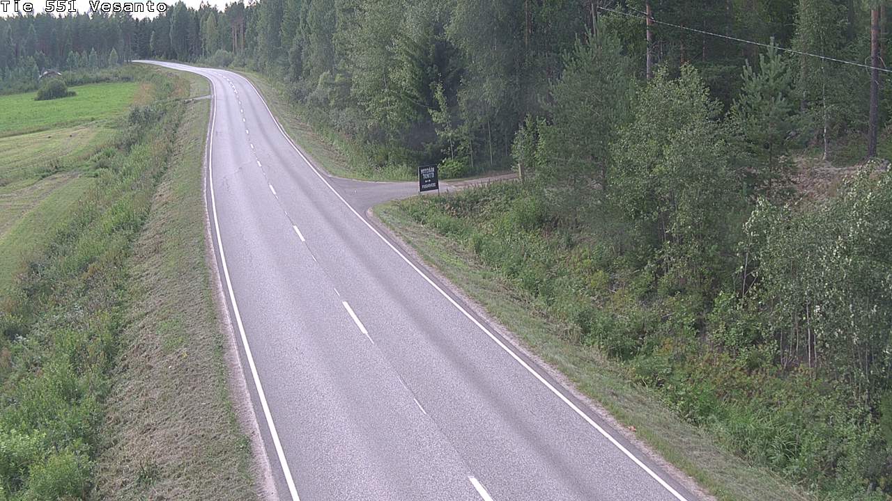 Kelikamerat Kuva Tie 551 Vesanto Löttökorpi, Vesanto, Pohjois-Savo