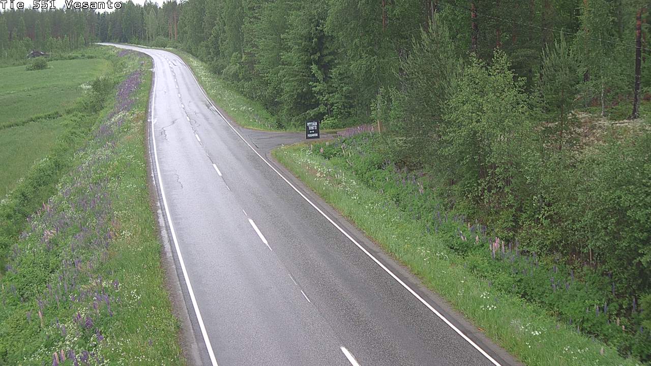 Kelikamerat Kuva Tie 551 Vesanto Löttökorpi, Vesanto, Pohjois-Savo