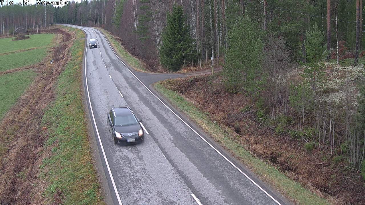 Kelikamerat Kuva Tie 551 Vesanto Löttökorpi, Vesanto, Pohjois-Savo