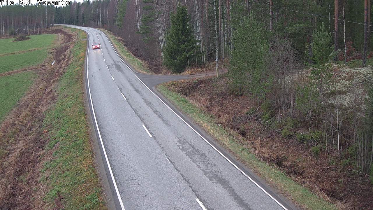 Kelikamerat Kuva Tie 551 Vesanto Löttökorpi, Vesanto, Pohjois-Savo