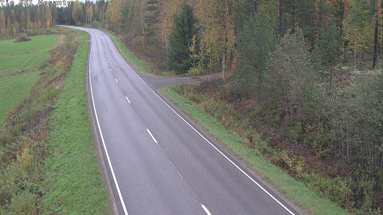 Kelikamerat Kuva Tie 551 Vesanto Löttökorpi, Vesanto, Pohjois-Savo