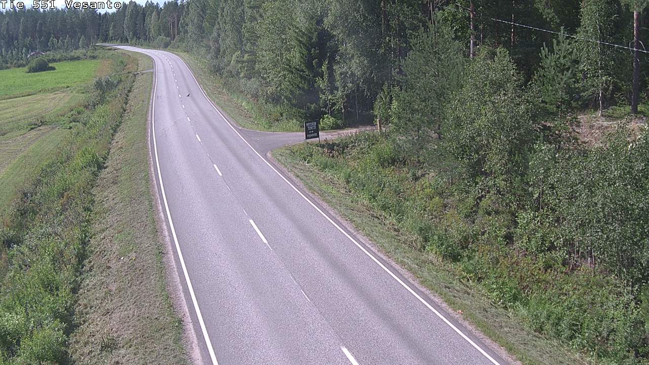 Kelikamerat Kuva Tie 551 Vesanto Löttökorpi, Vesanto, Pohjois-Savo