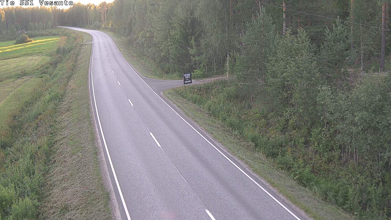Kelikamerat Kuva Tie 551 Vesanto Löttökorpi, Vesanto, Pohjois-Savo