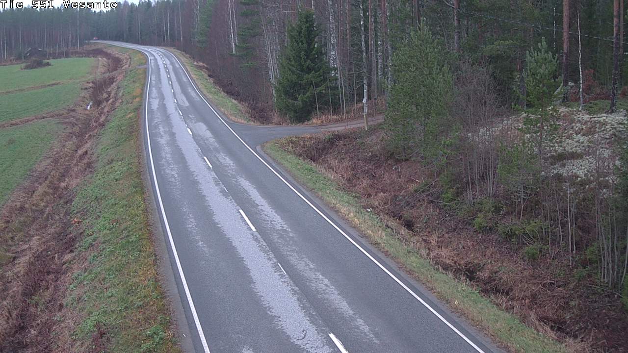 Kelikamerat Kuva Tie 551 Vesanto Löttökorpi, Vesanto, Pohjois-Savo