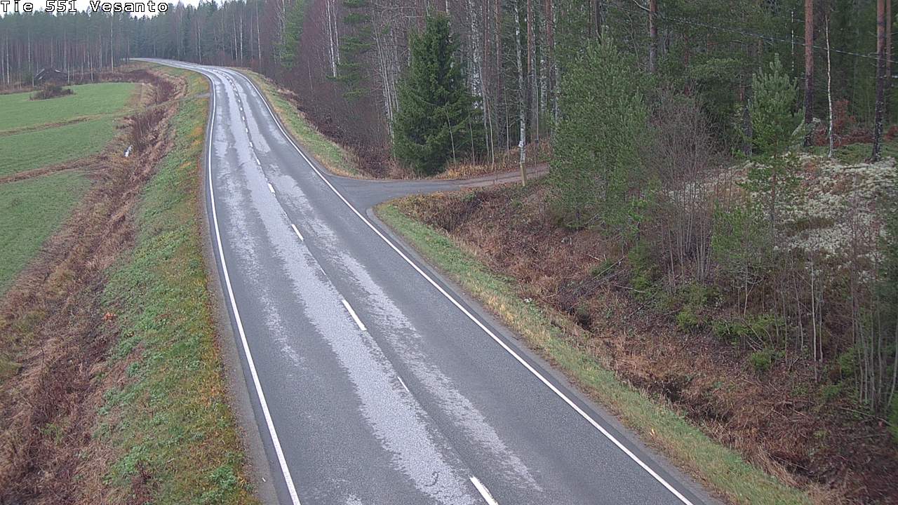 Kelikamerat Kuva Tie 551 Vesanto Löttökorpi, Vesanto, Pohjois-Savo