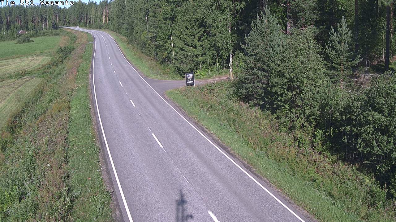 Kelikamerat Kuva Tie 551 Vesanto Löttökorpi, Vesanto, Pohjois-Savo