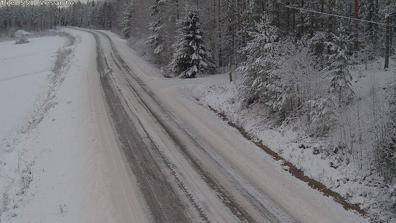 Kelikamerat Kuva Tie 551 Vesanto Löttökorpi, Vesanto, Pohjois-Savo