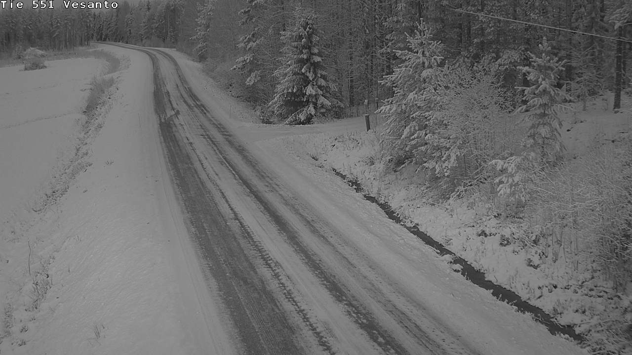 Kelikamerat Kuva Tie 551 Vesanto Löttökorpi, Vesanto, Pohjois-Savo