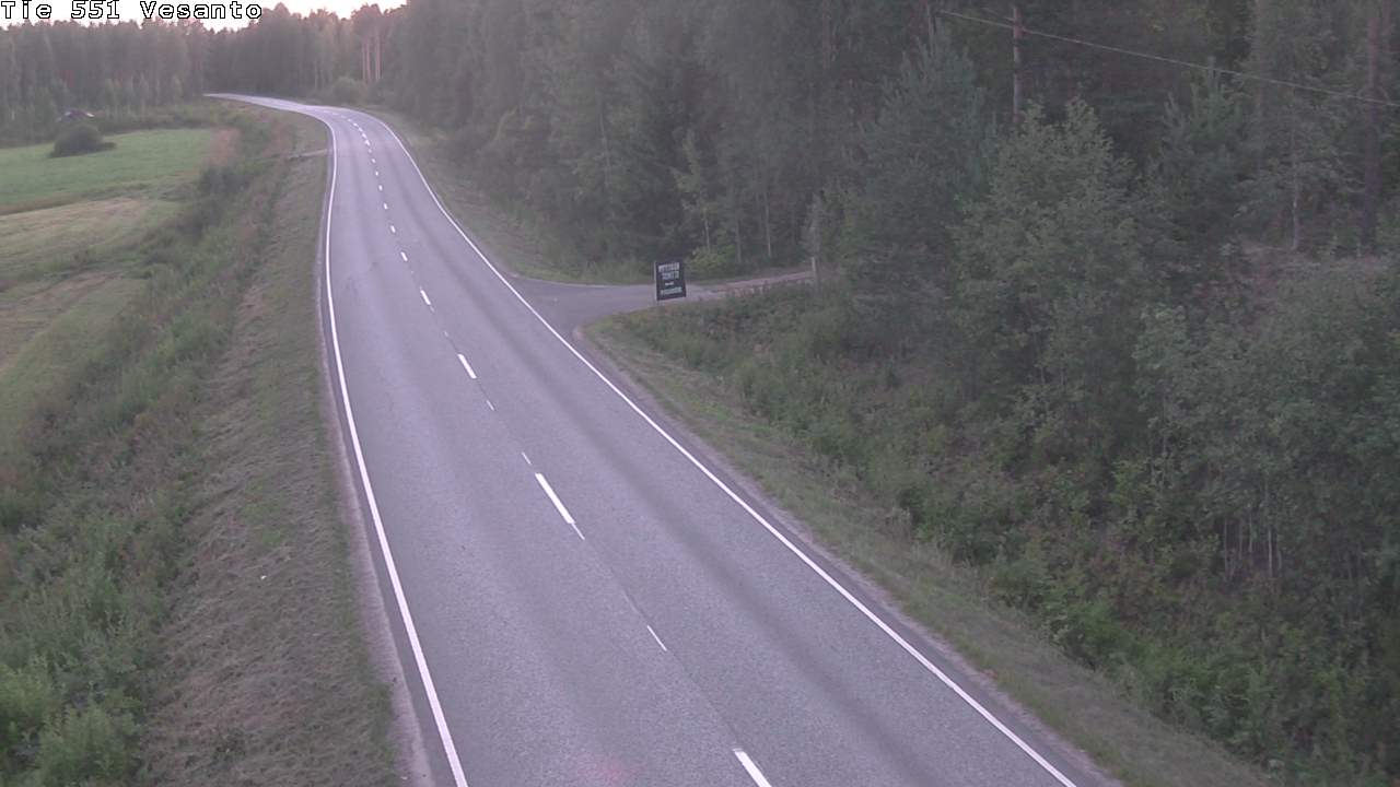 Kelikamerat Kuva Tie 551 Vesanto Löttökorpi, Vesanto, Pohjois-Savo