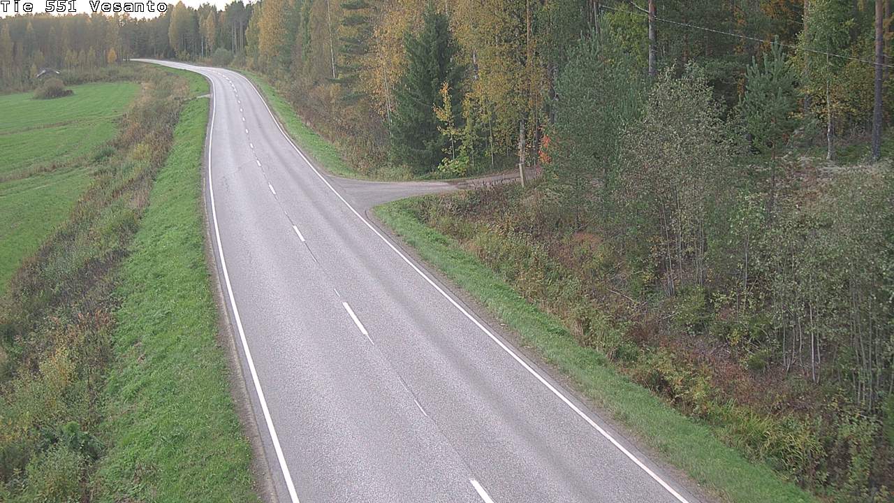 Kelikamerat Kuva Tie 551 Vesanto Löttökorpi, Vesanto, Pohjois-Savo
