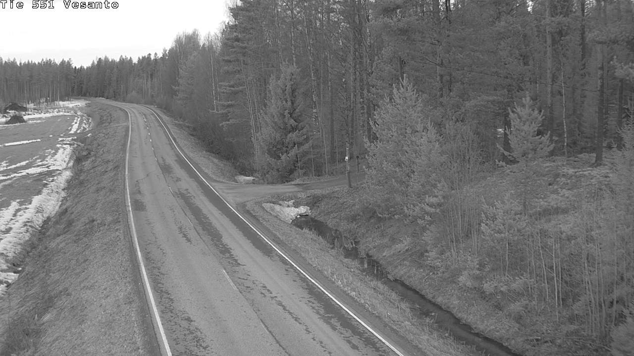 Kelikamerat Kuva Tie 551 Vesanto Löttökorpi, Vesanto, Pohjois-Savo