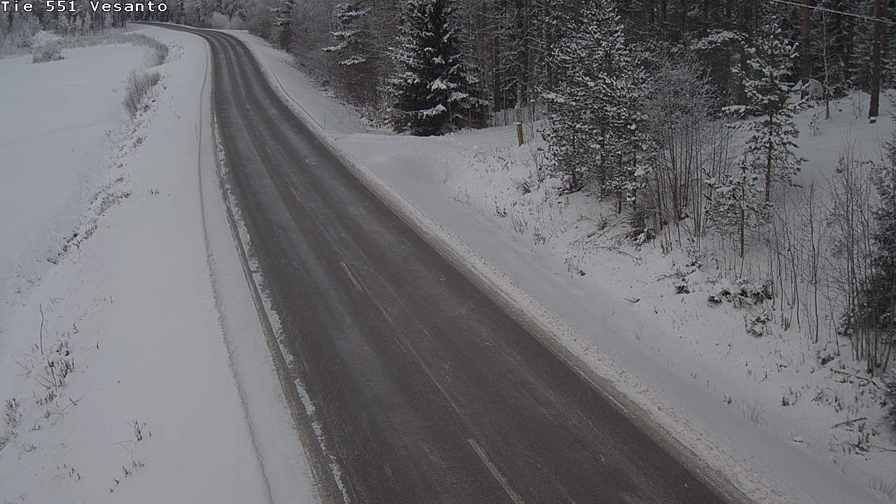 Kelikamerat Kuva Tie 551 Vesanto Löttökorpi, Vesanto, Pohjois-Savo