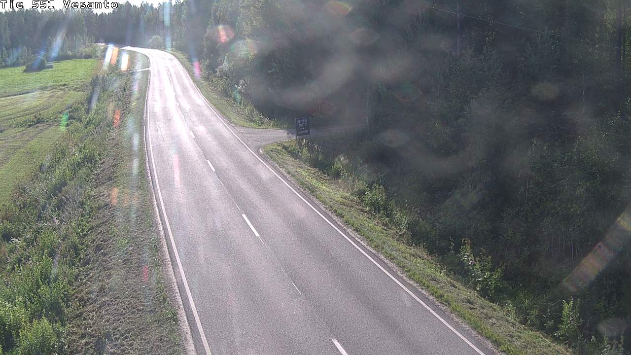 Kelikamerat Kuva Tie 551 Vesanto Löttökorpi, Vesanto, Pohjois-Savo