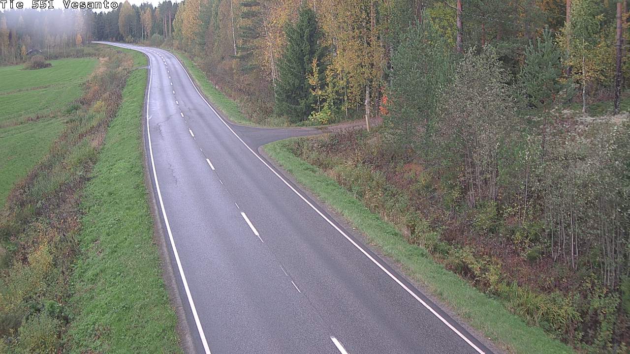 Kelikamerat Kuva Tie 551 Vesanto Löttökorpi, Vesanto, Pohjois-Savo
