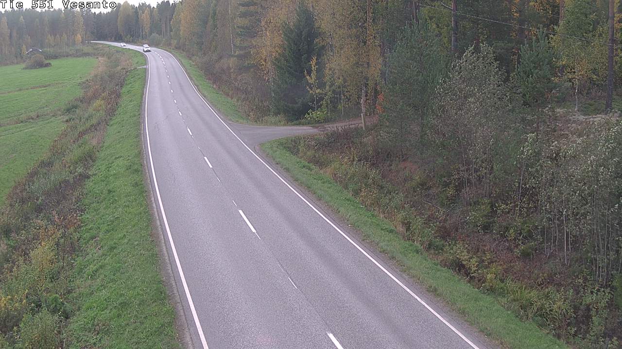 Kelikamerat Kuva Tie 551 Vesanto Löttökorpi, Vesanto, Pohjois-Savo