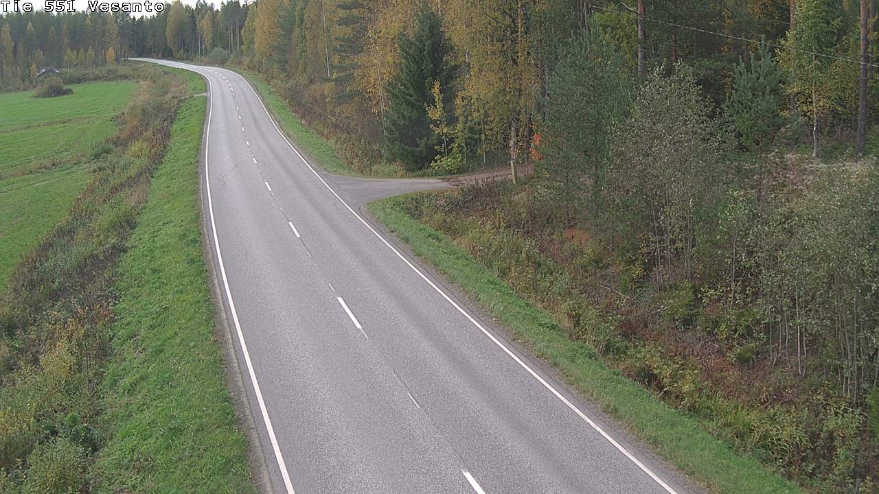 Kelikamerat Kuva Tie 551 Vesanto Löttökorpi, Vesanto, Pohjois-Savo