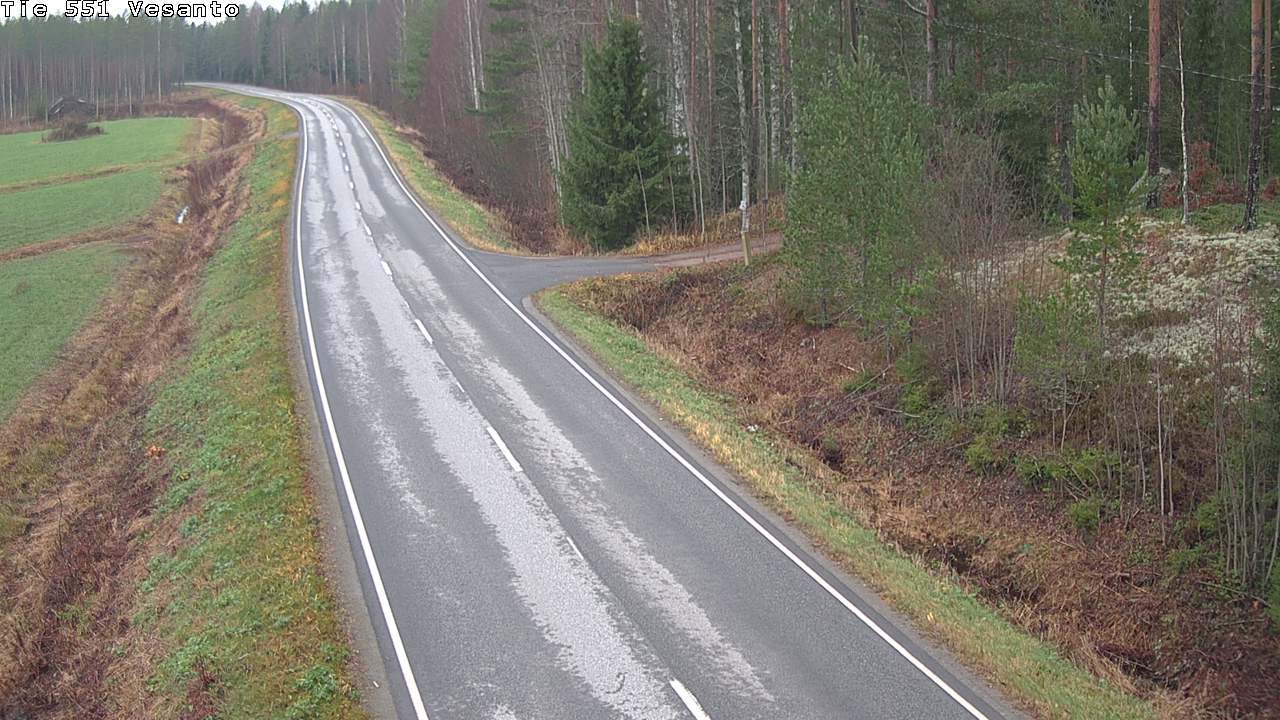 Kelikamerat Kuva Tie 551 Vesanto Löttökorpi, Vesanto, Pohjois-Savo