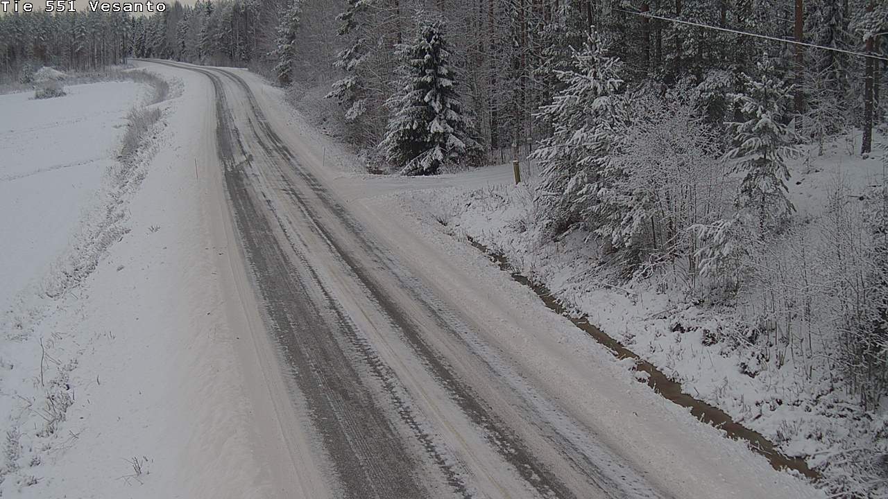 Kelikamerat Kuva Tie 551 Vesanto Löttökorpi, Vesanto, Pohjois-Savo