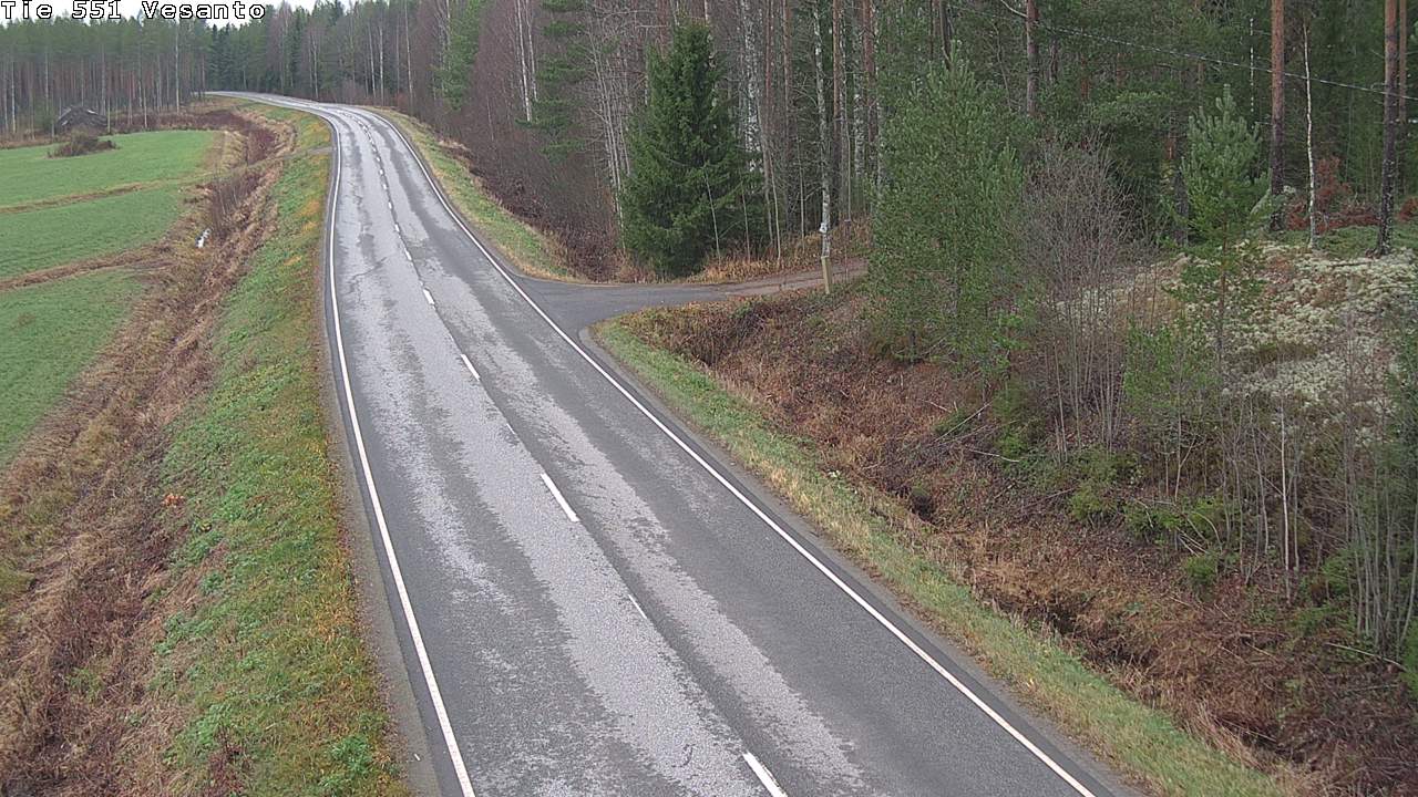 Kelikamerat Kuva Tie 551 Vesanto Löttökorpi, Vesanto, Pohjois-Savo