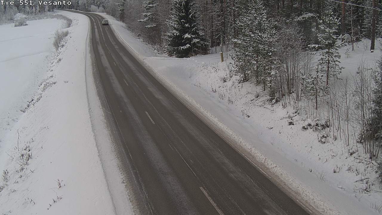 Kelikamerat Kuva Tie 551 Vesanto Löttökorpi, Vesanto, Pohjois-Savo