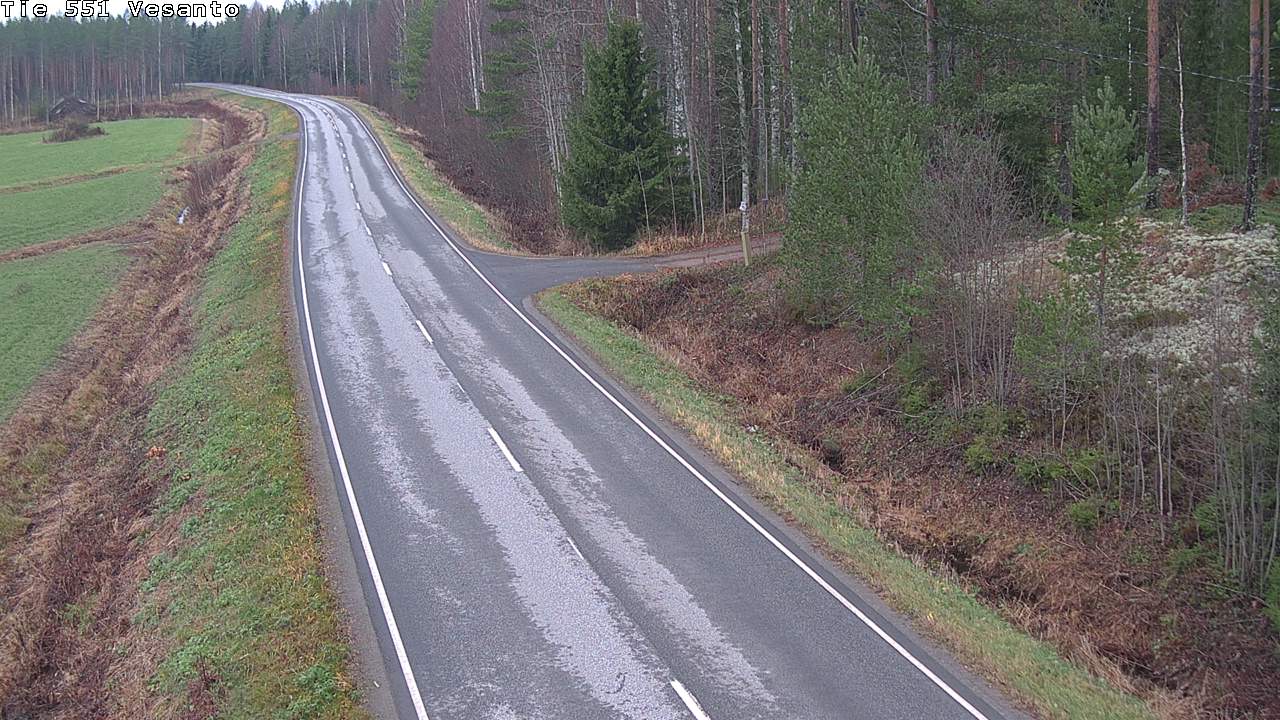 Kelikamerat Kuva Tie 551 Vesanto Löttökorpi, Vesanto, Pohjois-Savo