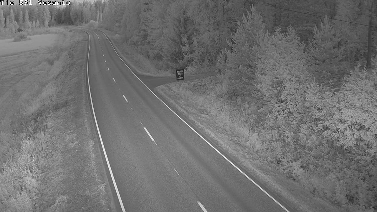 Kelikamerat Kuva Tie 551 Vesanto Löttökorpi, Vesanto, Pohjois-Savo