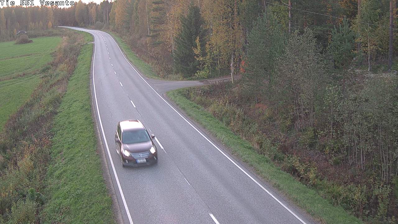 Kelikamerat Kuva Tie 551 Vesanto Löttökorpi, Vesanto, Pohjois-Savo