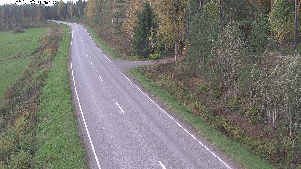 Kelikamerat Kuva Tie 551 Vesanto Löttökorpi, Vesanto, Pohjois-Savo