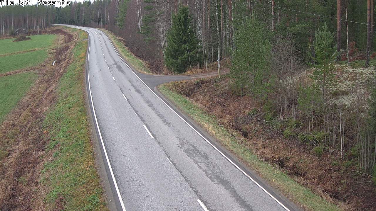 Kelikamerat Kuva Tie 551 Vesanto Löttökorpi, Vesanto, Pohjois-Savo