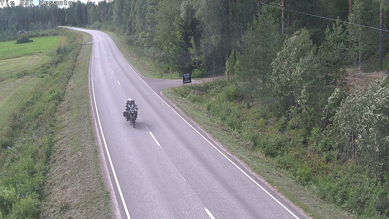 Kelikamerat Kuva Tie 551 Vesanto Löttökorpi, Vesanto, Pohjois-Savo