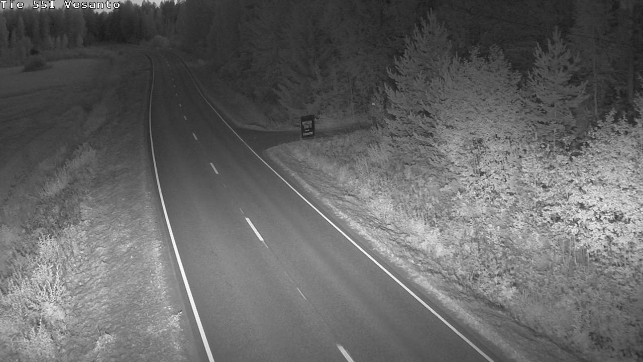 Kelikamerat Kuva Tie 551 Vesanto Löttökorpi, Vesanto, Pohjois-Savo
