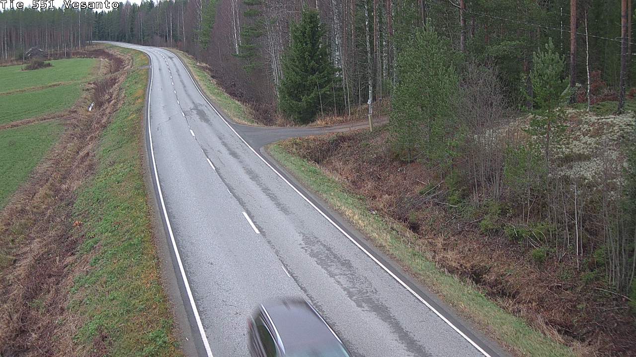 Kelikamerat Kuva Tie 551 Vesanto Löttökorpi, Vesanto, Pohjois-Savo