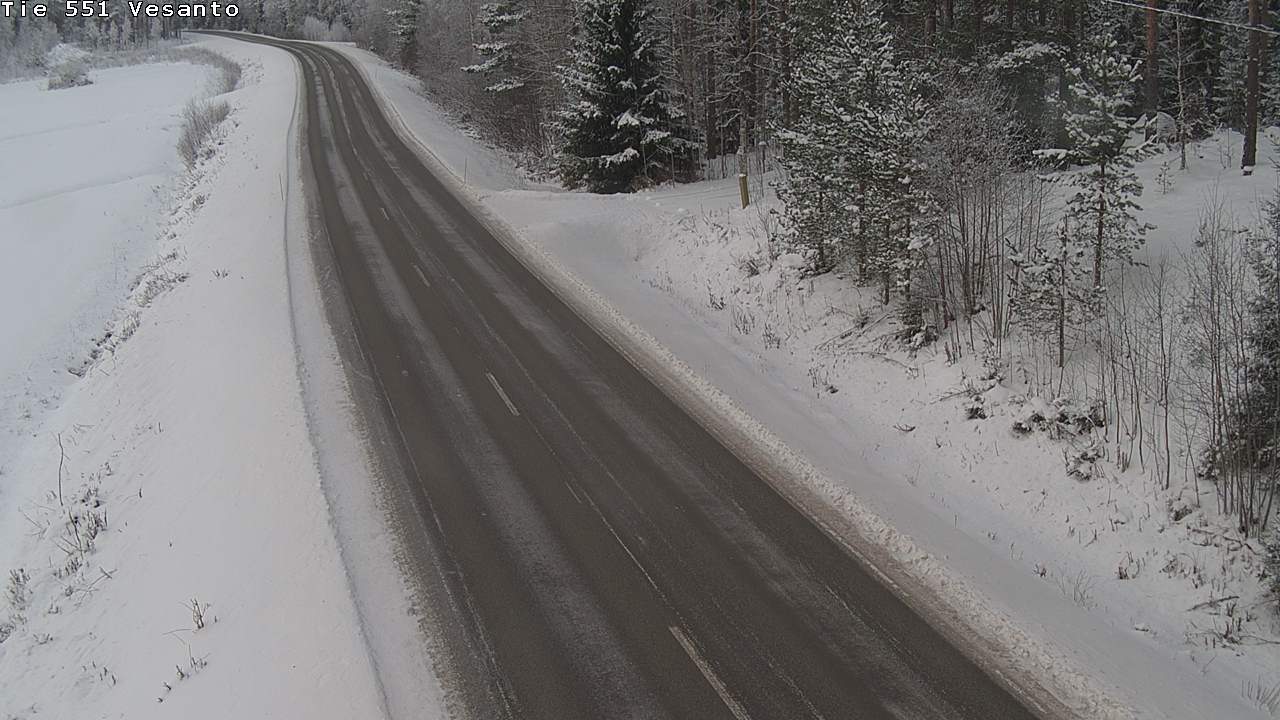 Kelikamerat Kuva Tie 551 Vesanto Löttökorpi, Vesanto, Pohjois-Savo