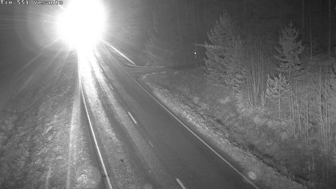 Kelikamerat Kuva Tie 551 Vesanto Löttökorpi, Vesanto, Pohjois-Savo