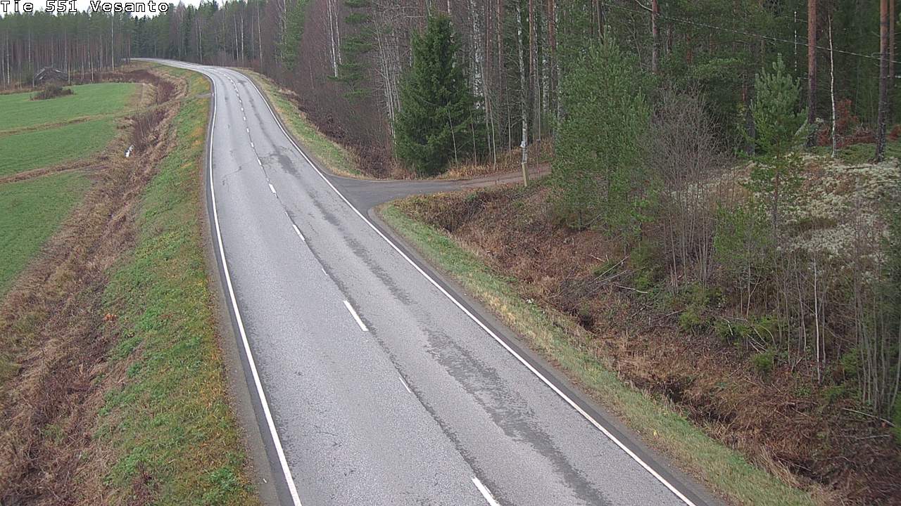 Kelikamerat Kuva Tie 551 Vesanto Löttökorpi, Vesanto, Pohjois-Savo