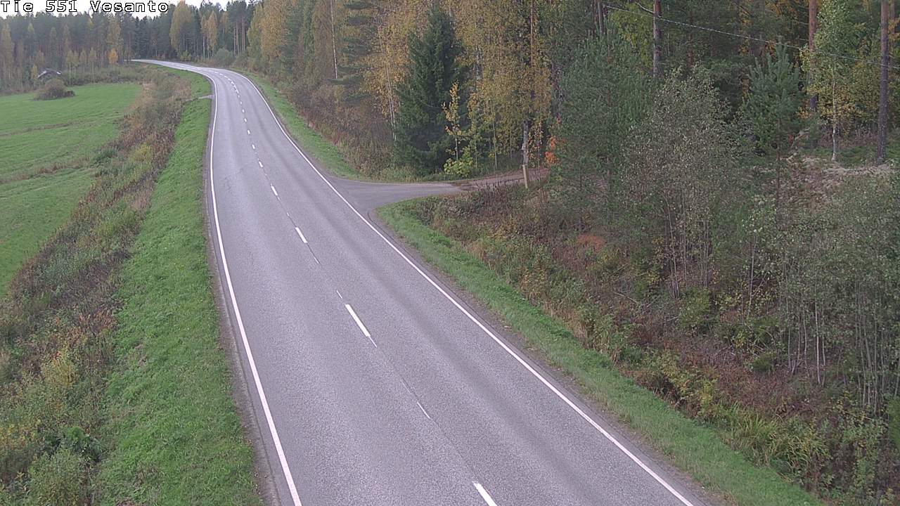 Kelikamerat Kuva Tie 551 Vesanto Löttökorpi, Vesanto, Pohjois-Savo