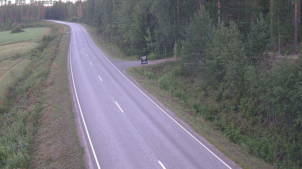 Kelikamerat Kuva Tie 551 Vesanto Löttökorpi, Vesanto, Pohjois-Savo