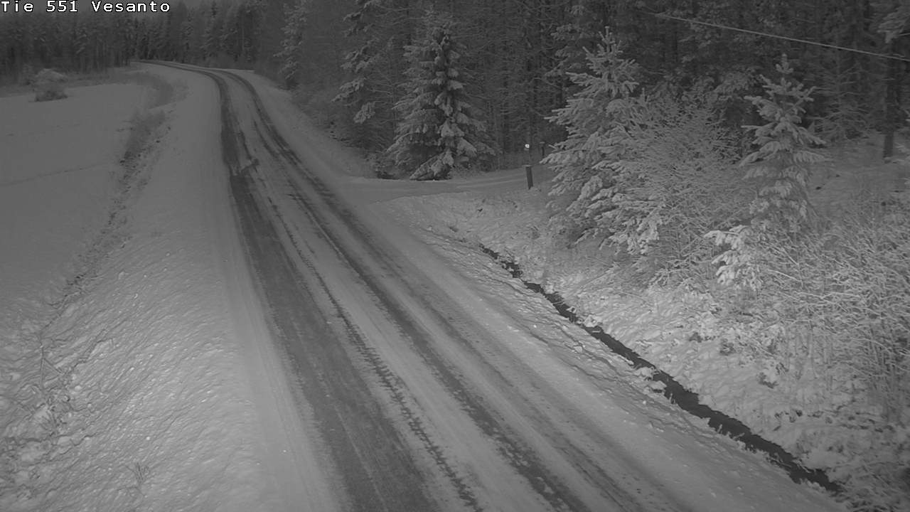 Kelikamerat Kuva Tie 551 Vesanto Löttökorpi, Vesanto, Pohjois-Savo