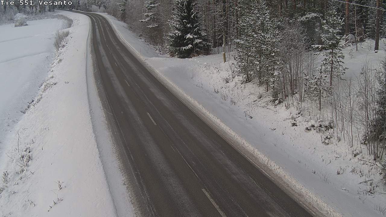 Kelikamerat Kuva Tie 551 Vesanto Löttökorpi, Vesanto, Pohjois-Savo